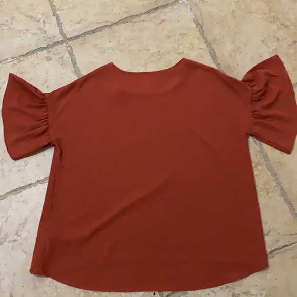 Rust colored large Red Lolly dress shirt - Picture 4 of 4